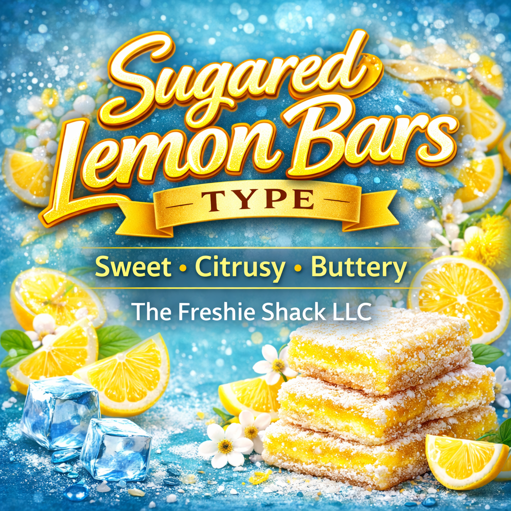 Sugared Lemon Bars Type